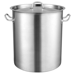 42 Quart Stainless Steel Stockpot with Lid