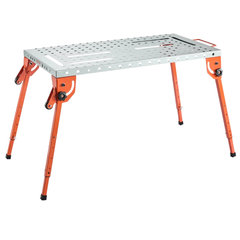44x21" Folding Welding Table 500lb Capacity-Hammerox Industrial
