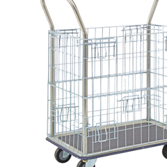 450 x 710mm Multi Purpose Cage Platform Trolley-Hammerox Industrial