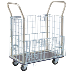450 x 710mm Multi Purpose Cage Platform Trolley-Hammerox Industrial