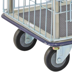 450 x 710mm Multi Purpose Cage Platform Trolley-Hammerox Industrial