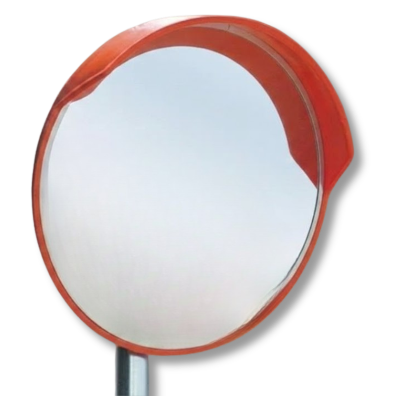 450mm Outdoor Convex Mirror Post Mount