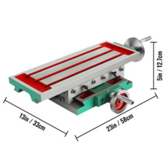 450x170mm Precision Compound Cross Slide Table Milling & Drilling
