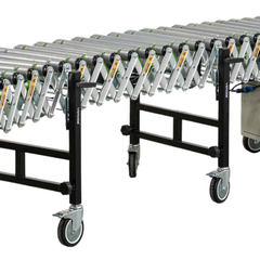460mm Electric Expandable Conveyor Daisy Chainable 1.5m to 4.35m-Hammerox Industrial