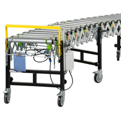 460mm Electric Expandable Conveyor with Sensor Control Daisy Chainable 1.5m to 4.35m-Hammerox Industrial