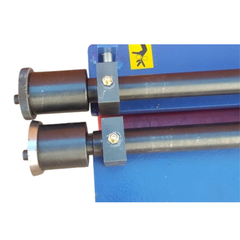 460mm Sheet Metal Bead Roller with Shear Cutter 7 Die Set-Hammerox Industrial
