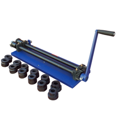 460mm Sheet Metal Bead Roller with Shear Cutter 7 Die Set-Hammerox Industrial