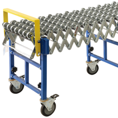 460mm Skate Wheel Expanding Conveyor 1.1m to 4m-Hammerox Industrial