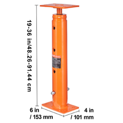 48.26-91.44cm Adjustable Floor Jack Post