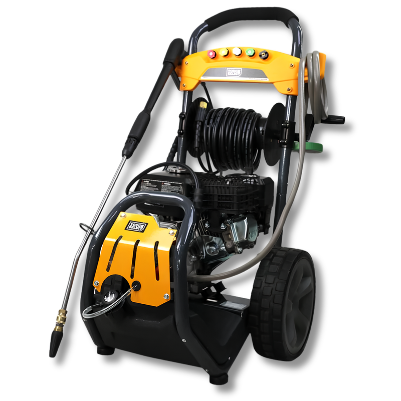 4800PSI 8HP Petrol High Pressure Washer with Hose & Spray Gun-Hammerox Industrial