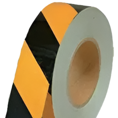 48mm Black & Yellow Class 2 Reflective Tape