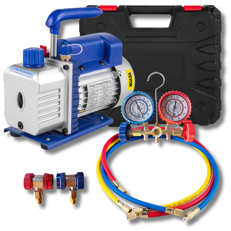 4CFM 1/4HP HVAC Vacuum Pump-Hammerox Industrial