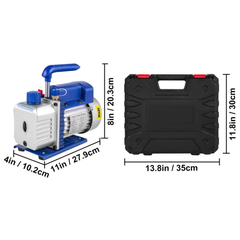 4CFM 1/4HP HVAC Vacuum Pump