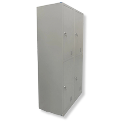 4 Door XL Metal Storage Locker with Alloy Key Locks
