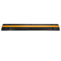 4 Pack 1-Channel Cable Protector Ramp Floor Wire Cover - Black