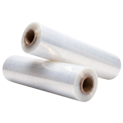 4 Pack 500mm x 400m x 25 Micron Clear Stretch Film