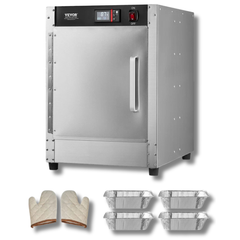 4 Tier Hot Box Food Warmer Cabinet with Water Tray