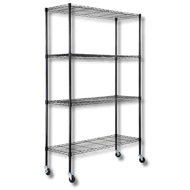 4 Tier Storage Shelving Unit 318kg Capacity