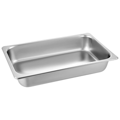 4 Tray Bain Marie Steam Pan 1/1 100mm Deep Stainless Steel