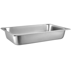 4 Tray Bain Marie Steam Pan 1/1 100mm Deep Stainless Steel