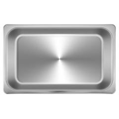 4 Tray Bain Marie Steam Pan 1/1 100mm Deep Stainless Steel