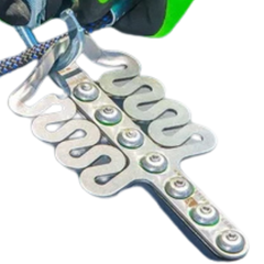 Energy Absorbing Surface Mount Anchor with Rivets - FrogLink