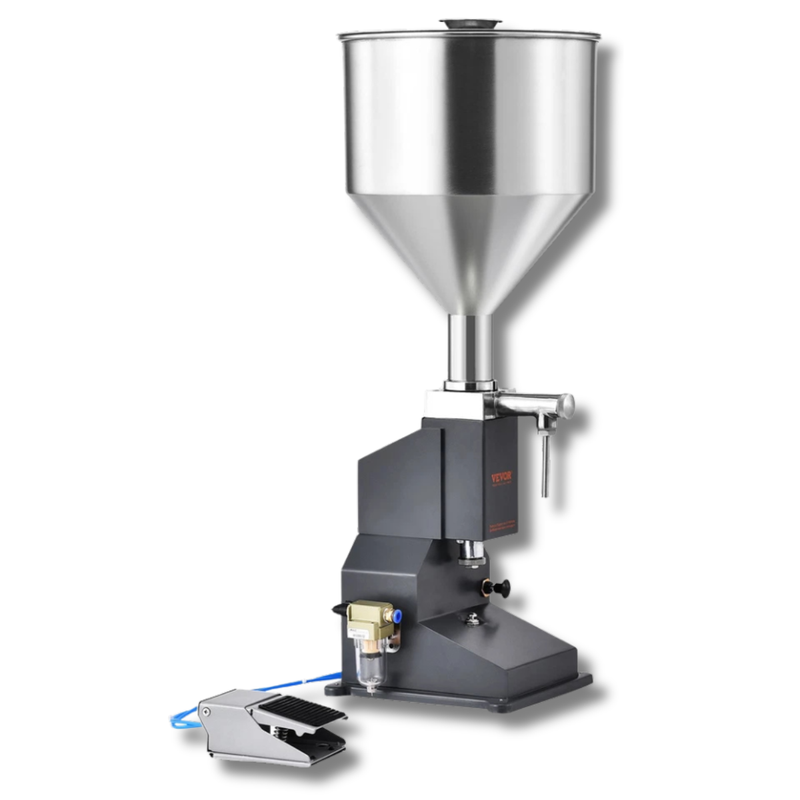 5-50ml Pneumatic Liquid Filling Machine with Pedal-Hammerox Industrial