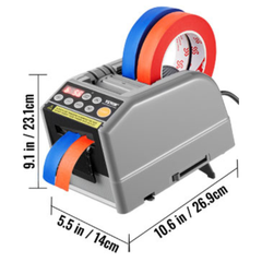 5-999mm Automatic Tape Dispenser Electric Cutting Machine-Hammerox Industrial