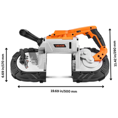 5" Cordless Band Saw Variable Speed-Hammerox Industrial