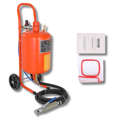 5 Gallon Sand Blaster 60-110PSI with 4 Nozzles-Hammerox Industrial