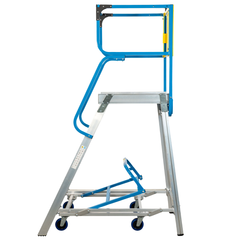 5 Step Walk Through Access Platform Ladder-Hammerox Industrial