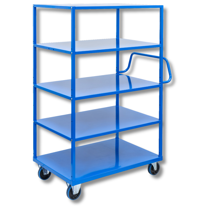 5 Tier Steel Trolley-Hammerox Industrial