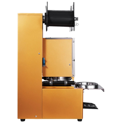 500-650 Cups/H Automatic Cup Sealing Machine 190mm - Gold-Hammerox Industrial