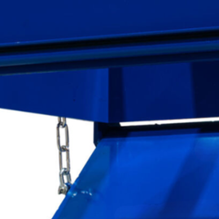 500L Drop Bottom Bin Solid Sides-Hammerox Industrial