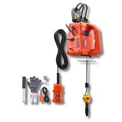 500kg Electric Hoist Winch Wired & Wireless Remote