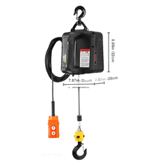 500kg Electric Hoist Winch with Remote Control