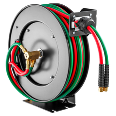 50FT 1/4" Retractable Welding Hose Reel-Hammerox Industrial