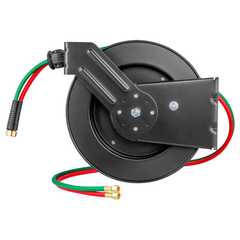 50FT 1/4" Retractable Welding Hose Reel-Hammerox Industrial