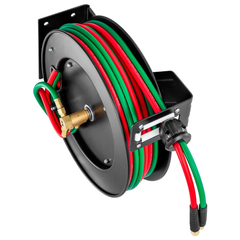 50FT 1/4" Retractable Welding Hose Reel