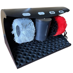 50W Automatic Electric Shoe Shine Machine 3 Brush-Hammerox Industrial