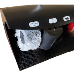 50W Automatic Electric Shoe Shine Machine 3 Brush-Hammerox Industrial