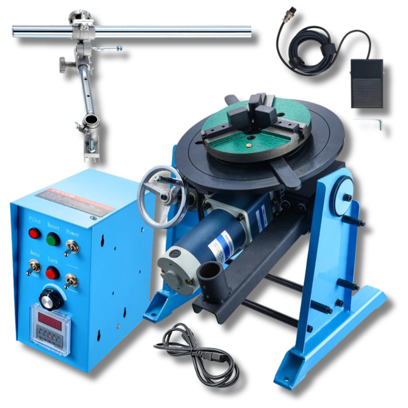 50kg Rotary Welding Positioner 0-90° 0.5-6RPM