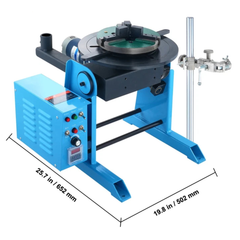 50kg Rotary Welding Positioner 0-90° 0.5-6RPM