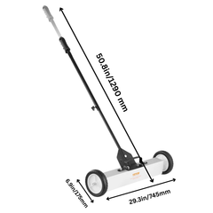 50lb Telescoping Magnetic Sweeper Pickup Tool-Hammerox Industrial