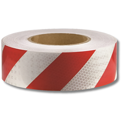 50mm Red & White Class 1 Reflective Tape