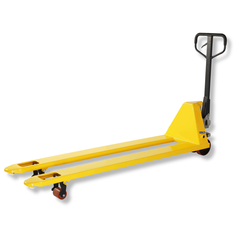 520 x 1800mm Extra Long Pallet Truck-Hammerox Industrial