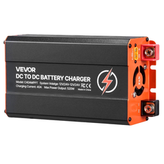 520W 40A DC to DC Charger MPPT Solar & Alternator-Hammerox Industrial