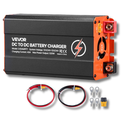 520W 40A DC to DC Charger MPPT Solar & Alternator-Hammerox Industrial