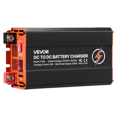 520W 40A DC to DC Charger Alternator for LiFePO4 Lead Acid