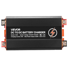 520W 40A DC to DC Charger Alternator for LiFePO4 Lead Acid